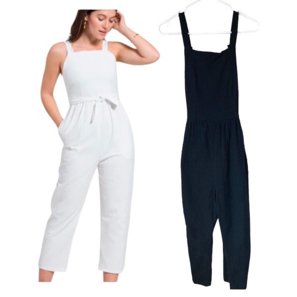 Loup Abby Black Jumpsuit Size Small